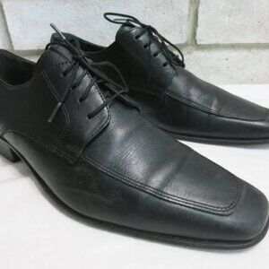 Regal Bajnon Black Leather Dress Shoes Men's Oxfords Fashion Footwear Kutsu Sz 7